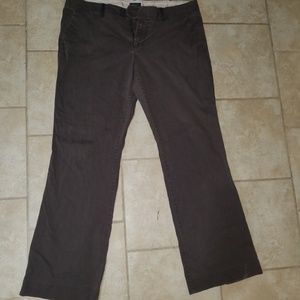 American Eagle Khaki Size 18L Burnt Umber Stretch